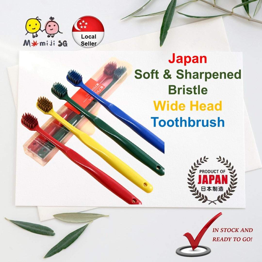Japanese Style Ultra-Soft Micro-Bristle Toothbrush (4-Pack Combo)